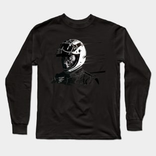 Racing Driver Art Long Sleeve T-Shirt